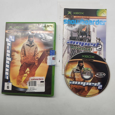 Amped 2 Xbox Original Game + Manual PAL - Trippy Trades 