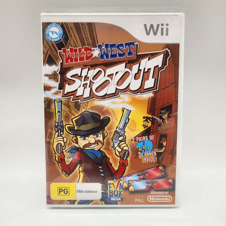 Wild West Shootout Nintendo Wii Game PAL Brand New SEALED - Trippy Trades 