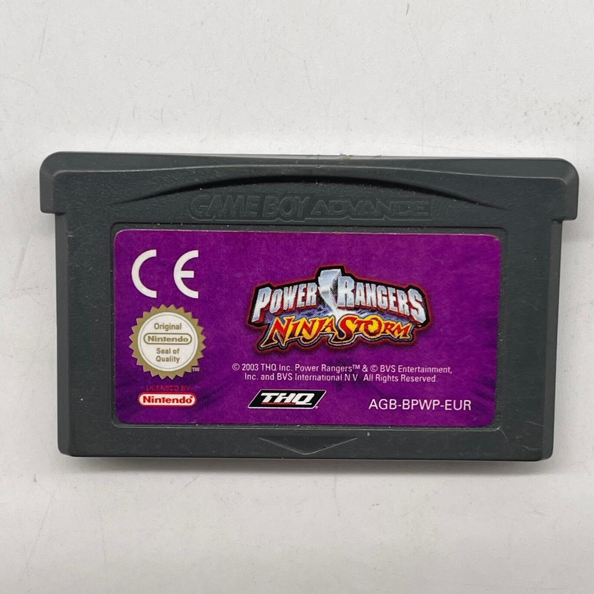 Power Rangers Ninja Storm Game Boy Advance Game Cartridge 24d3