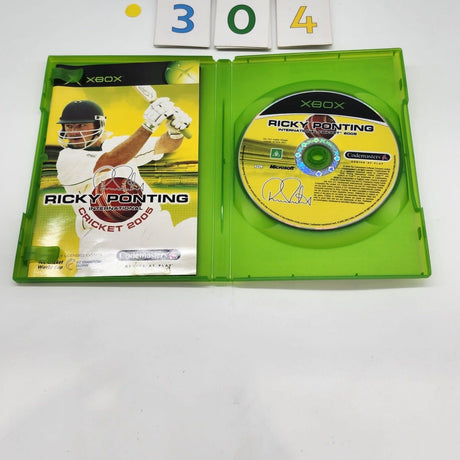 Ricky Ponting International Cricket Xbox Original Game + Manual PAL - Trippy Trades 