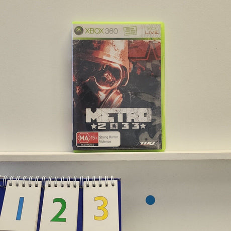 Metro 2033 Xbox 360 Game + Manual PAL - Trippy Trades 