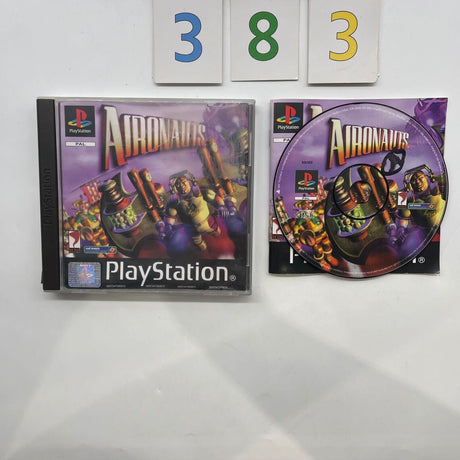 Aironauts PS1 Playstation 1 Game + Manual PAL - Trippy Trades 