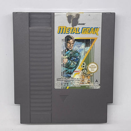 Metal Gear Nintendo Entertainment System NES Game PAL - Trippy Trades 