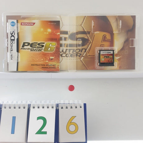 PES Pro Evolution Soccer 6 Nintendo DS Game + Manual r126 - Trippy Trades 