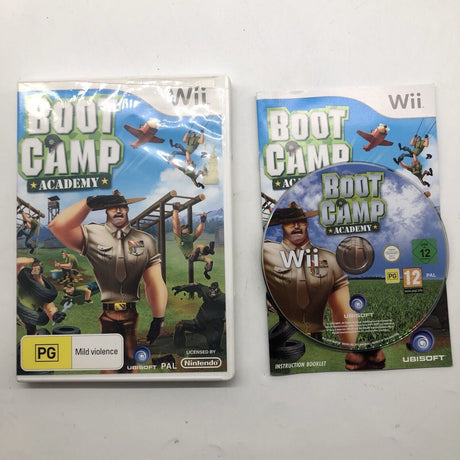 Boot Camp Academy Nintendo Wii Game + Manual PAL - Trippy Trades 