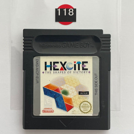 HexCite The Shapes Of Victory Nintendo Gameboy Original Game r118 - Trippy Trades 