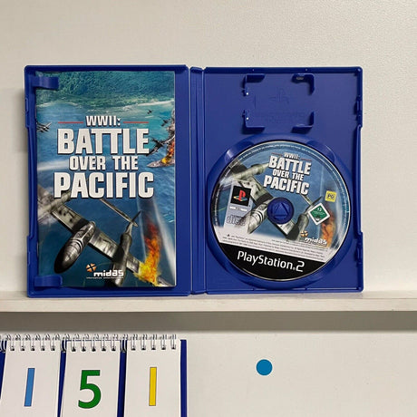 WWII Battle Over The Pacific PS2 Playstation 2 Game + Manual PAL - Trippy Trades 