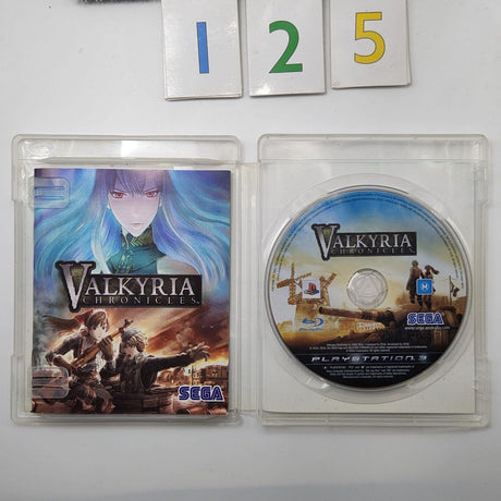 Valkyria Chronicles PS3 Playstation 3 Game + Manual oz125 - Trippy Trades 