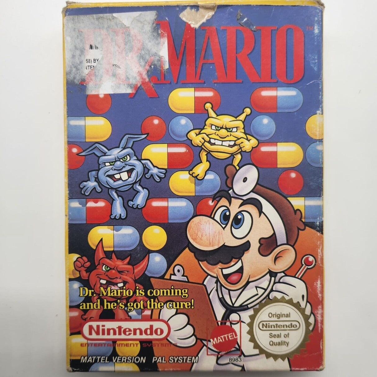 Dr X Mario Nintendo Entertainment System NES Game PAL Boxed - Trippy Trades 