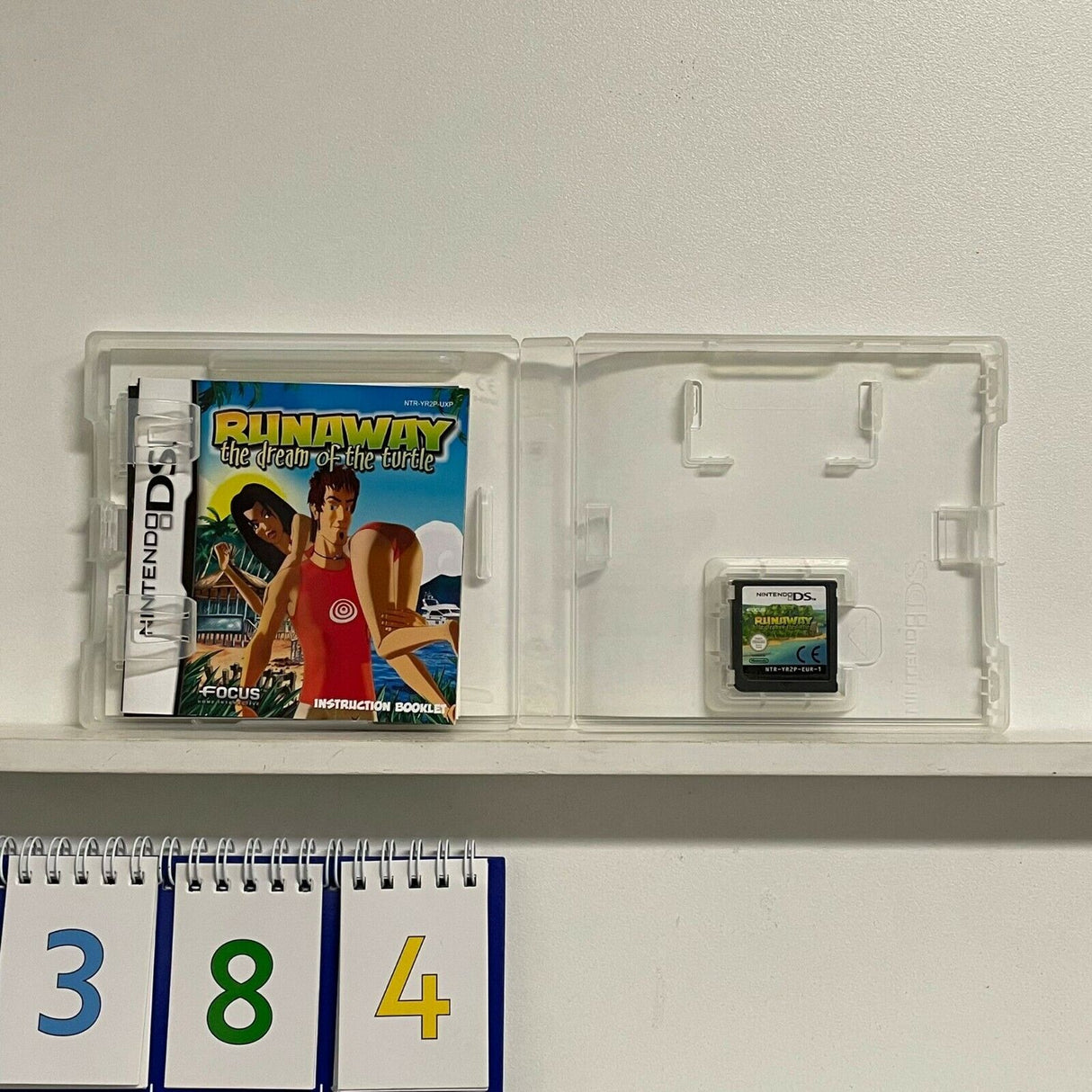 Runaway The Dream of the Turtle Nintendo DS game + Manual