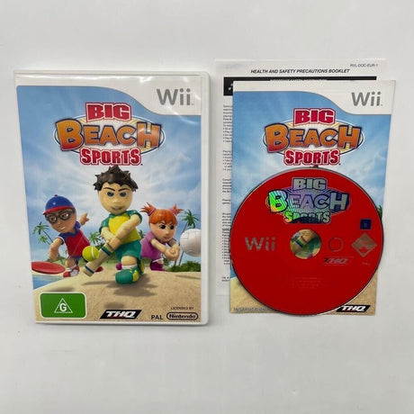 Big Beach Sports Nintendo Wii Game + Manual PAL - Trippy Trades 