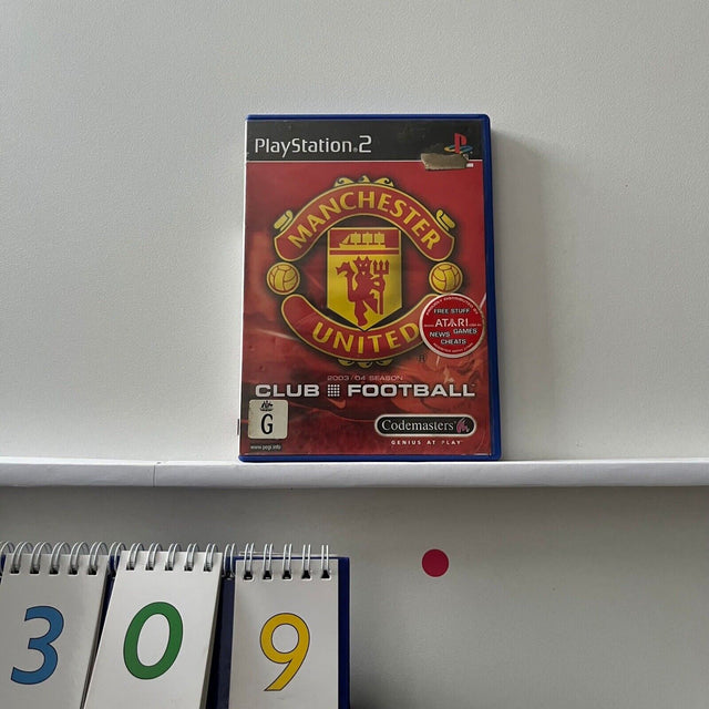 Manchester United Club Football  PS2 PlayStation 2 Game PAL - Trippy Trades 