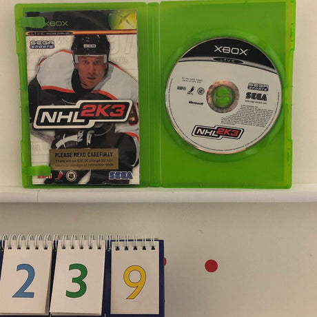 NHL 2K3 Xbox Original Game + Manual PAL - Trippy Trades 