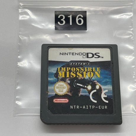 Impossible Mission Nintendo DS Game Cartridge - Trippy Trades 