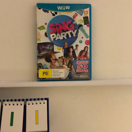 Sing Party Nintendo Wii U Game + Manual PAL - Trippy Trades 