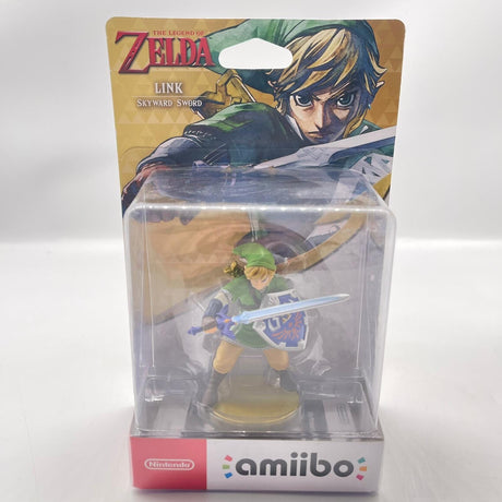 The Legend Of Zelda Skyward Sword Link Amiibo Figure - Trippy Trades 