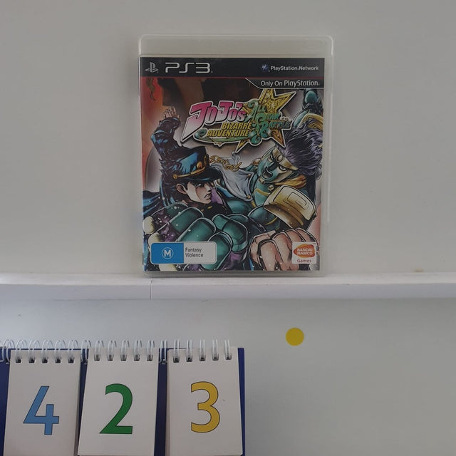 JoJo’s Bizarre Adventure:All-Star Battle PS3 Playstation 3 Game + Manual - Trippy Trades 