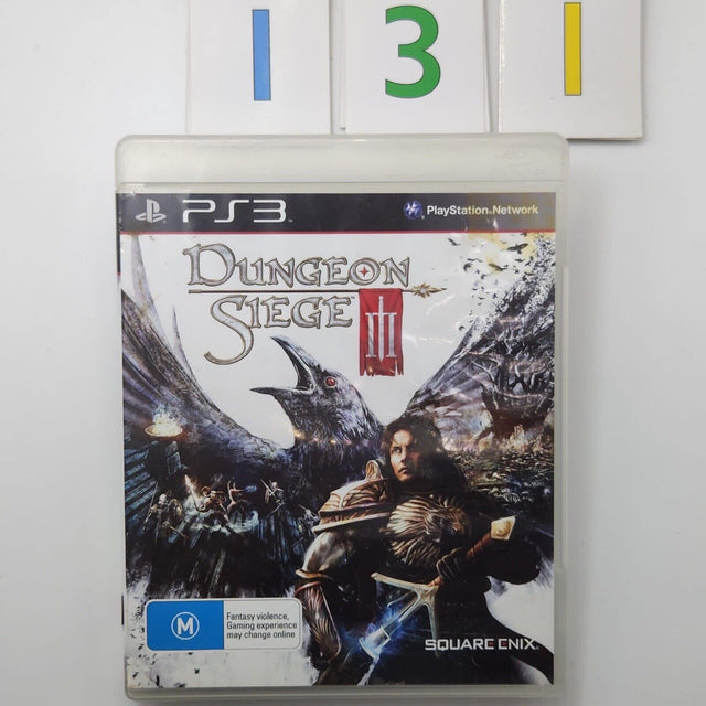 Dungeon Siege 3 III PS3 Playstation 3 Game + Manual oz131 - Trippy Trades 