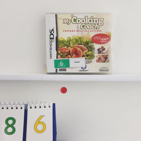 My Cooking Coach Prepare Healthy Recipes  Nintendo DS Game + Manual r86 - Trippy Trades 