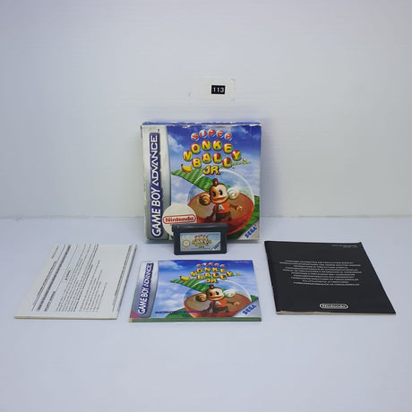 Super Monkey Ball JR Nintendo Gameboy Advance GBA Game Boxed + Manual oz113 - Trippy Trades 