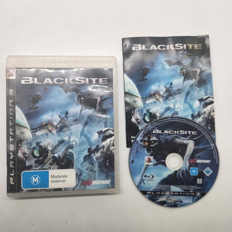 Black Site Blacksite PS3 Playstation 3 Game + Manual - Trippy Trades 