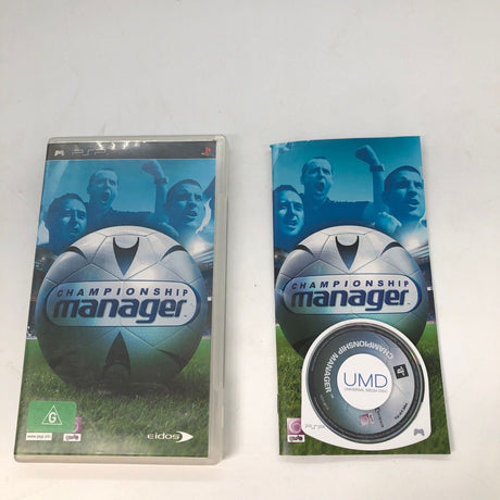 Championship Manager PSP Playstation Portable Game + Manual - Trippy Trades 