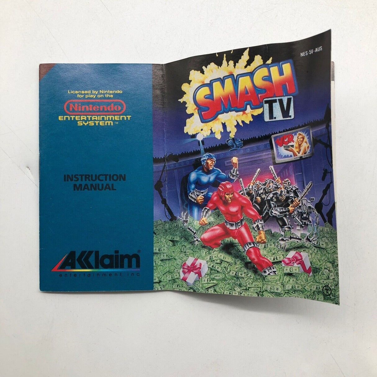 Smash TV Nintendo NES Game Boxed Complete oz332 - Trippy Trades 