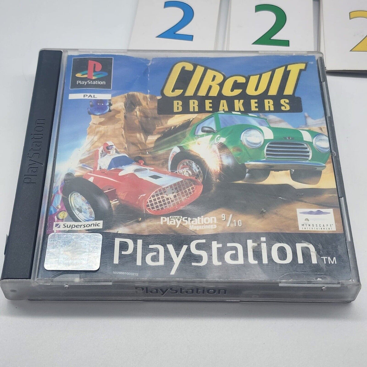 Circuit Breakers PS1 Playstation 1 Game + Manual PAL - Trippy Trades 