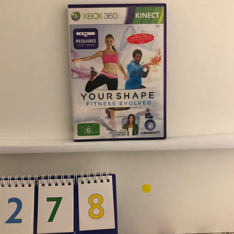 Your Shape Fitness Evolved Xbox 360 Game + Manual PAL - Trippy Trades 