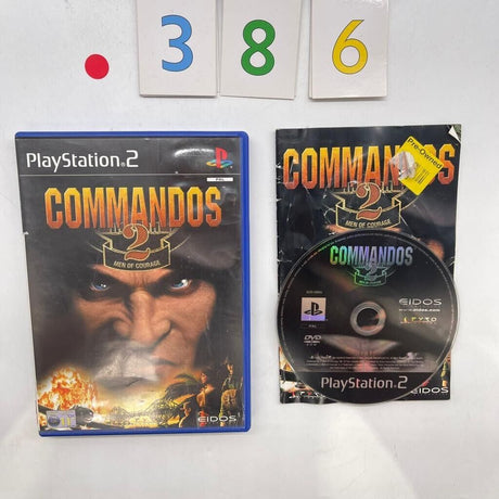 Commandos 2 II Men of Courage PS2 Playstation 2 Game + Manual PAL r386 - Trippy Trades 