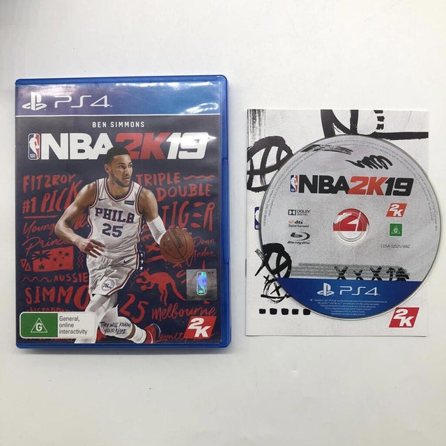 NBA 2k19 PS4 Playstation 4 Game + Manual 24d3 - Trippy Trades 