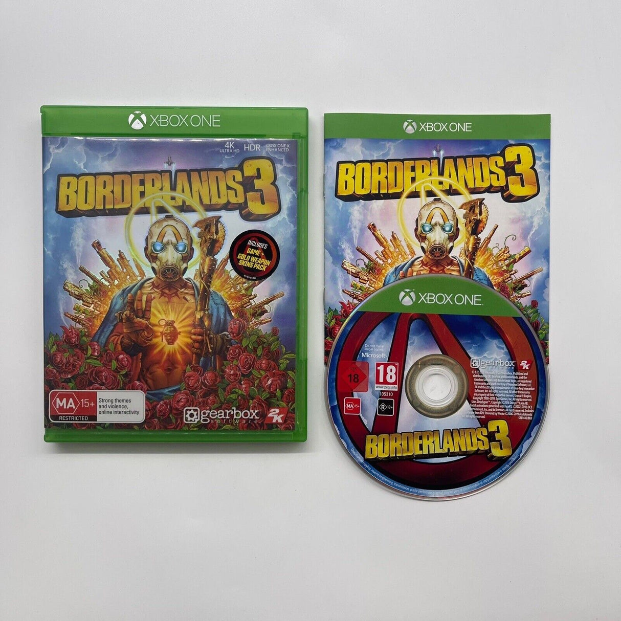 Borderlands 3 Xbox One Game + Manual - Trippy Trades 