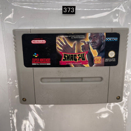 Shaq Fu Super Nintendo SNES Game Cartridge PAL - Trippy Trades 