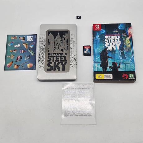 Beyond a Steel Sky Nintendo Switch Game + Manual - Trippy Trades 