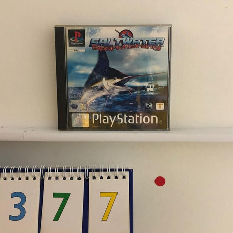 Saltwater Sportfishing PS1 Playstation 1 game +manual PAL - Trippy Trades 