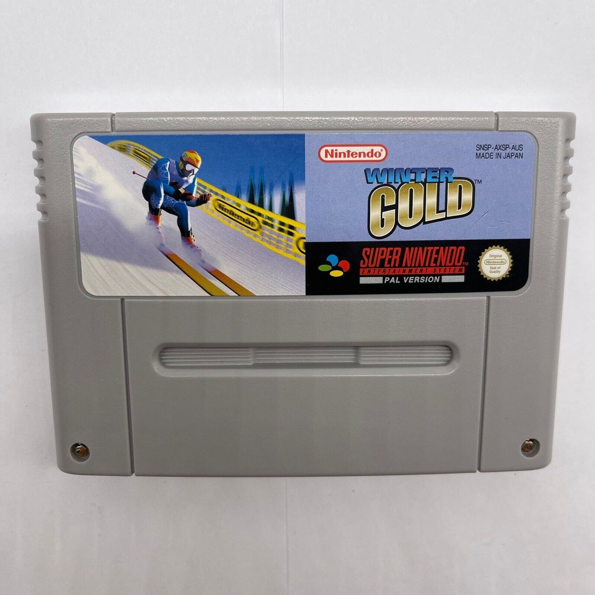 Winter Gold Nintendo SNES Game Boxed PAL - Trippy Trades 