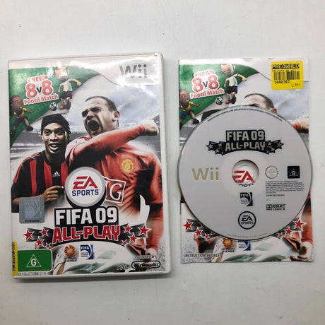 FIFA 09 All Play Nintendo Wii Game + Manual PAL - Trippy Trades 