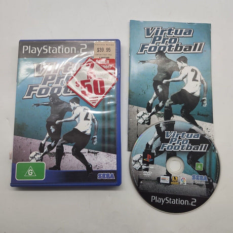 Virtua Pro Football PS2 Playstation 2 Game + Manual PAL - Trippy Trades 