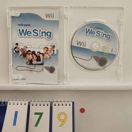 We Sing Nintendo Wii Game + Manual PAL - Trippy Trades 