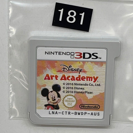 Disney Art Academy Nintendo 3DS Game Cartridge PAL - Trippy Trades 