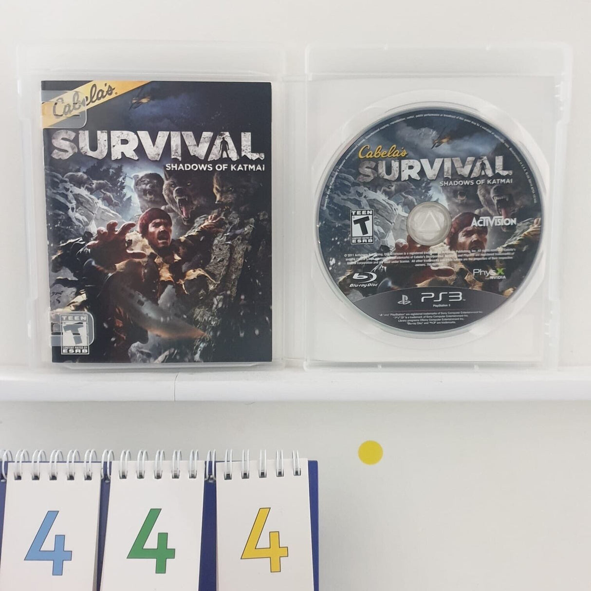 Cabela's Survival Shadows of Katmai PS3 Playstation 3 Game + Manual - Trippy Trades 