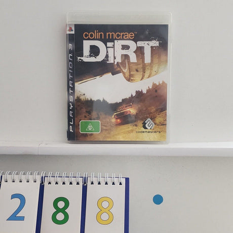 Colin Mcrae Dirt PS3 Playstation 3 Game + Manual b288 - Trippy Trades 