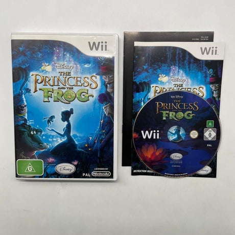 Disney The Princess And The Frog Nintendo Wii Game + Manual PAL - Trippy Trades 