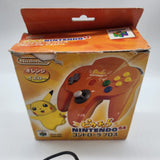 Nintendo 64 N64 Pikachu Orange Controller Boxed Japanese - Trippy Trades 