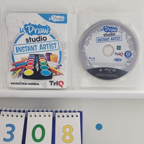 U Draw Studio Instant Artist PS3 Playstation 3 Game + Manual b308 - Trippy Trades 