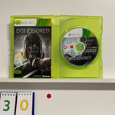 Dishonored Xbox 360 Game + Manual PAL - Trippy Trades 