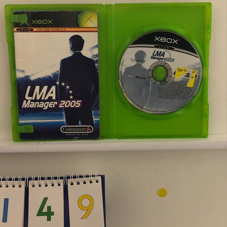 LMA Manager 2004 Xbox Original Game + Manual PAL - Trippy Trades 