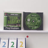 army men Team Assault PS1 Playstation 1 game + Manual PAL r222 - Trippy Trades 