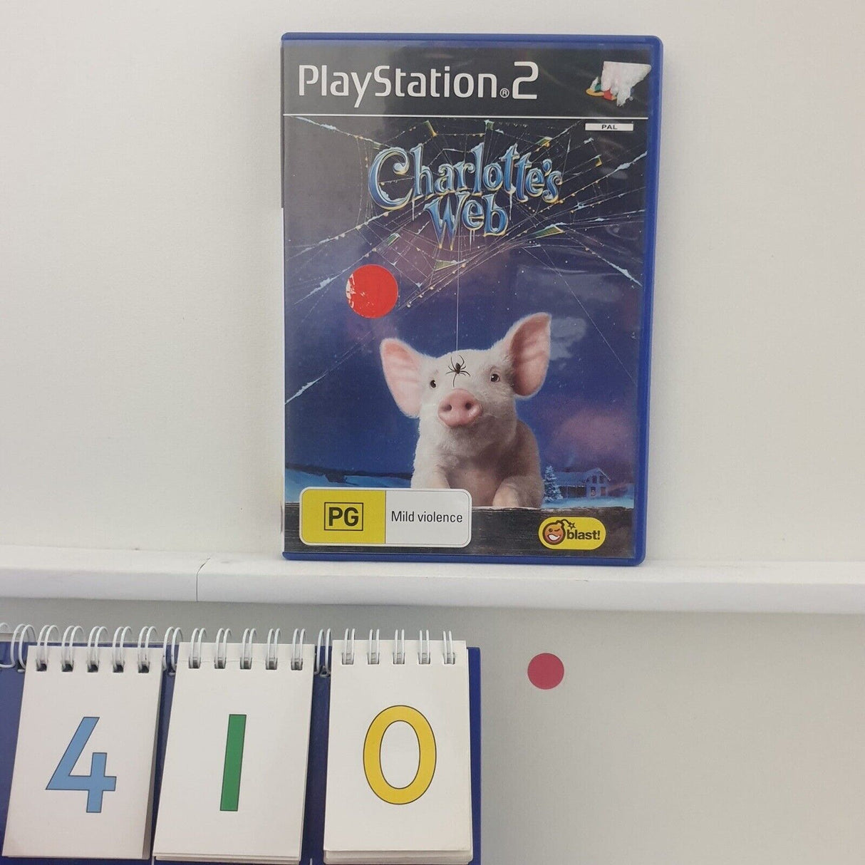 Charlotte's Web PS2 Playstation 2 game PAL - Trippy Trades 