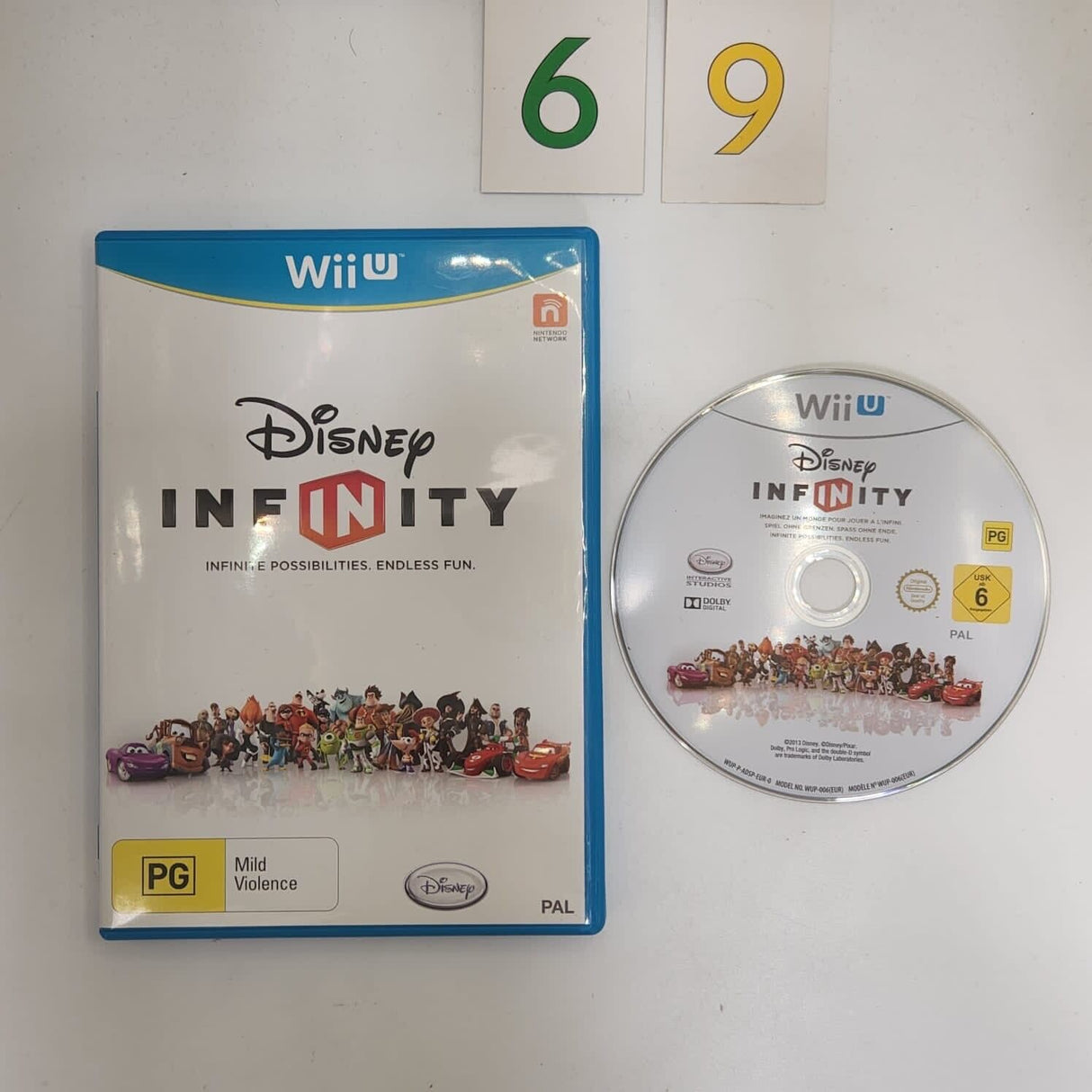 Disney Infinity Nintendo Wii U Game PAL oz69 - Trippy Trades 